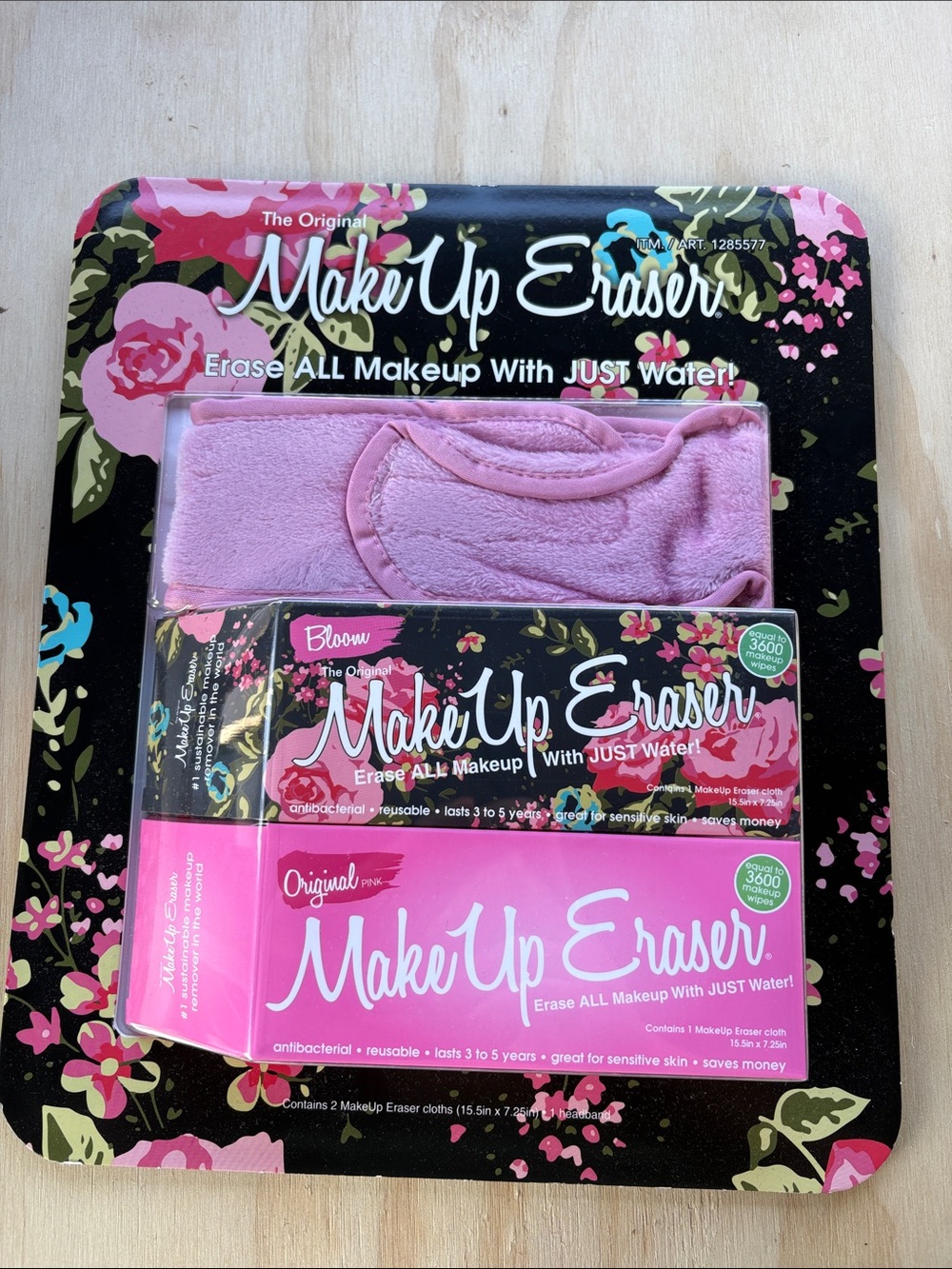 MakeUp Eraser Bloom Pink Reusable Makeup Remover Cloth by MakeUp Eraser
